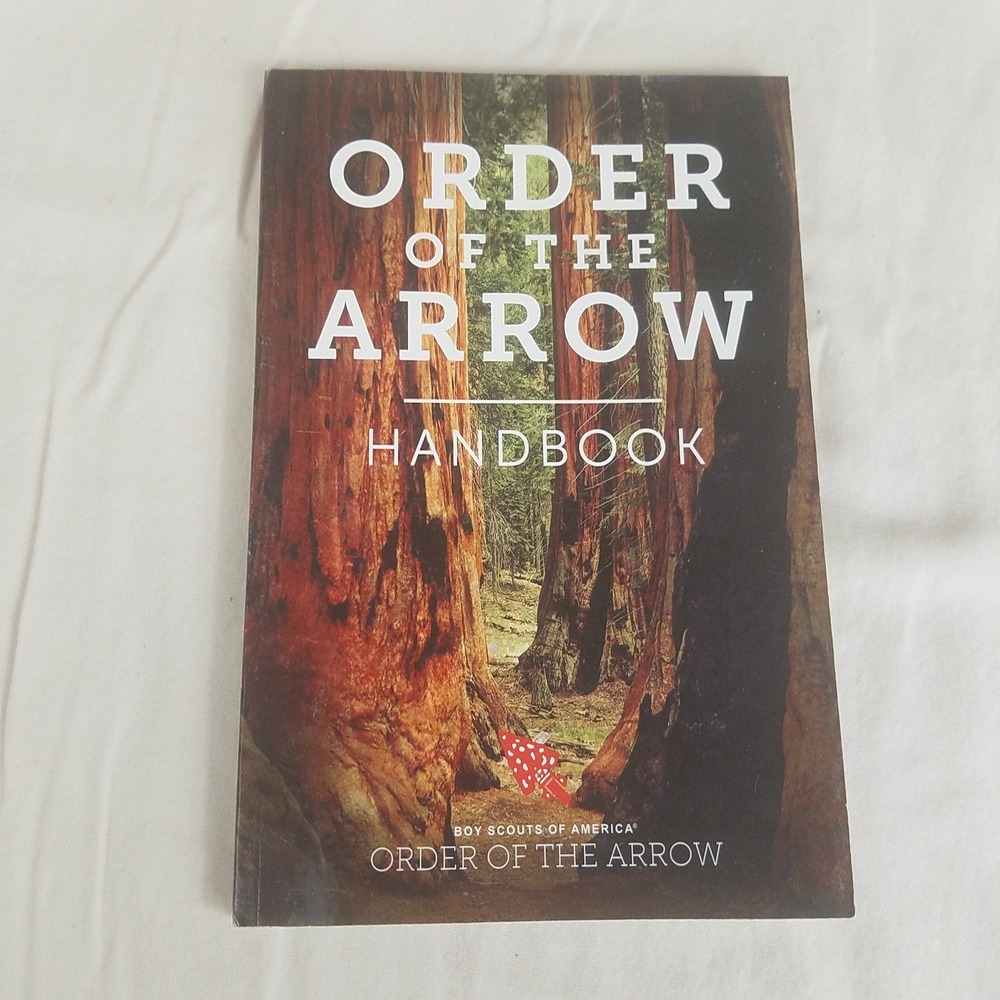 Boy Scouts of America Order of the Arrow Handbook 2017 Printing SKU 622163 BSA